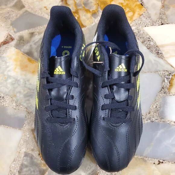 Adidas Copa Sense.4 FxGJ Soccer Cleat Core Black/Solar Yellow US Little Boy's 3 - Picture 3 of 10